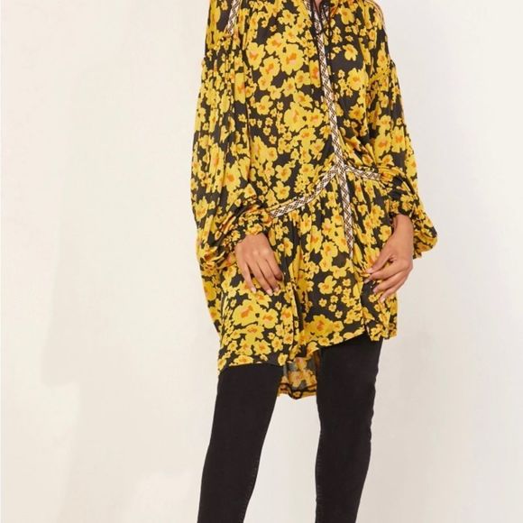 Free People Size Small Tunic top size S - Picture 7 of 15